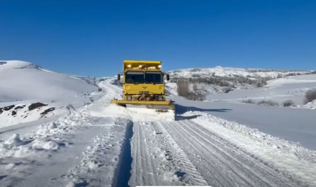 Yozgat İl Özel İdare ekipleri, Yozgat merkezi ve ilçelerde karla