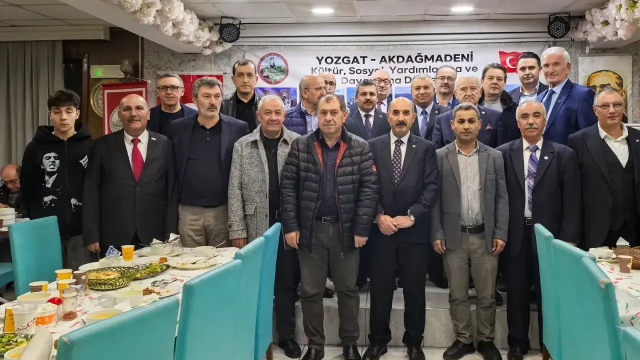 Akdağmadeni Kültür Sosyal, Yardımlaşma ve Dayanışma Derneği, Ankara'da iftar programı