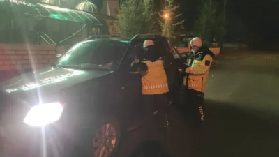 Yozgat’ın Sarıkaya ilçesinde gerçekleştirilen gece denetimlerinde sürücülere önemli trafik kuralları