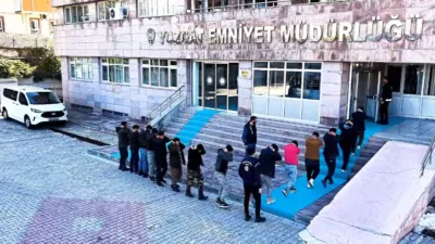 Yozgat İl Emniyet Müdürlüğü tarafından Yerköy ilçesinde düzenlenen operasyonda 14