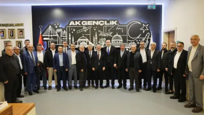 Yozgat Ticaret Borsası ve oda başkanlarından oluşan heyet, AK Parti