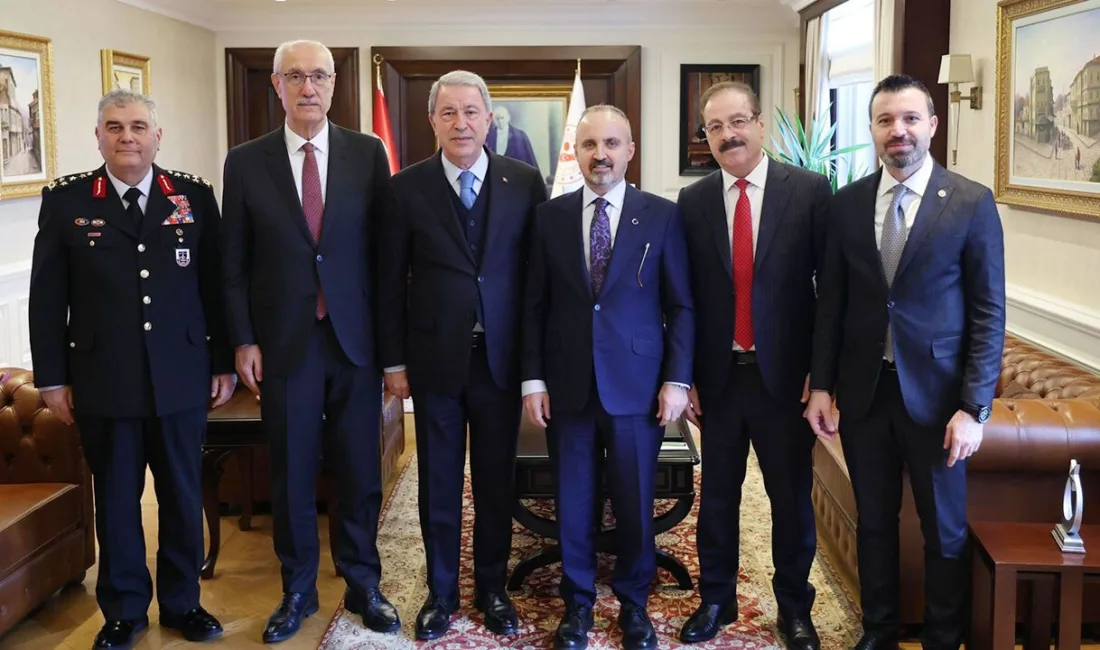 AK Parti Yozgat Milletvekili Abdulkadir Akgül ve beraberindeki heyet, Ankara'da