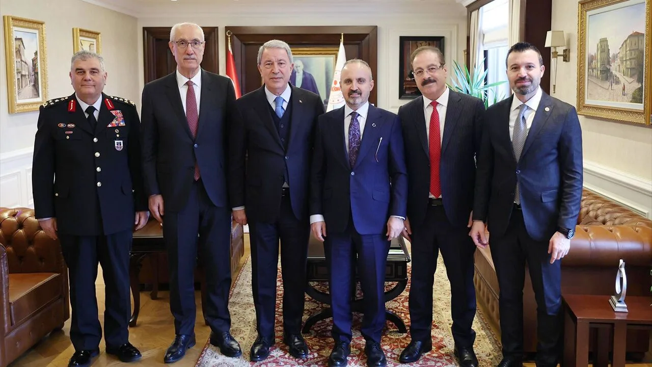 AK Parti Yozgat Milletvekili Abdulkadir Akgül ve beraberindeki heyet, Ankara'da