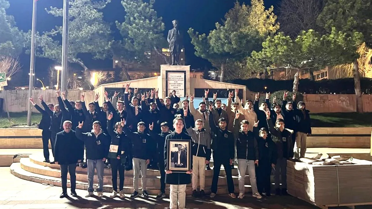 Yozgat'ta Ülkü Ocakları tarafından, Ülkücü şehit Fırat Yılmaz Çakıroğlu anısına