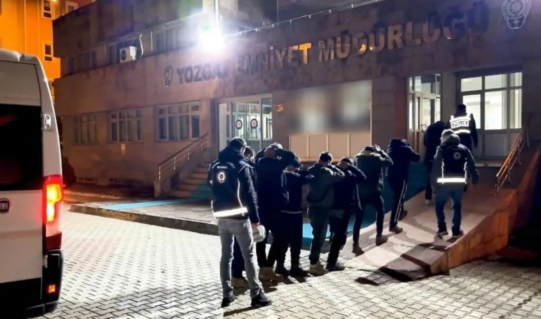 Yozgat’ta düzenlenen büyük bir operasyonda, insan ticaretine yönelik yapılan baskında