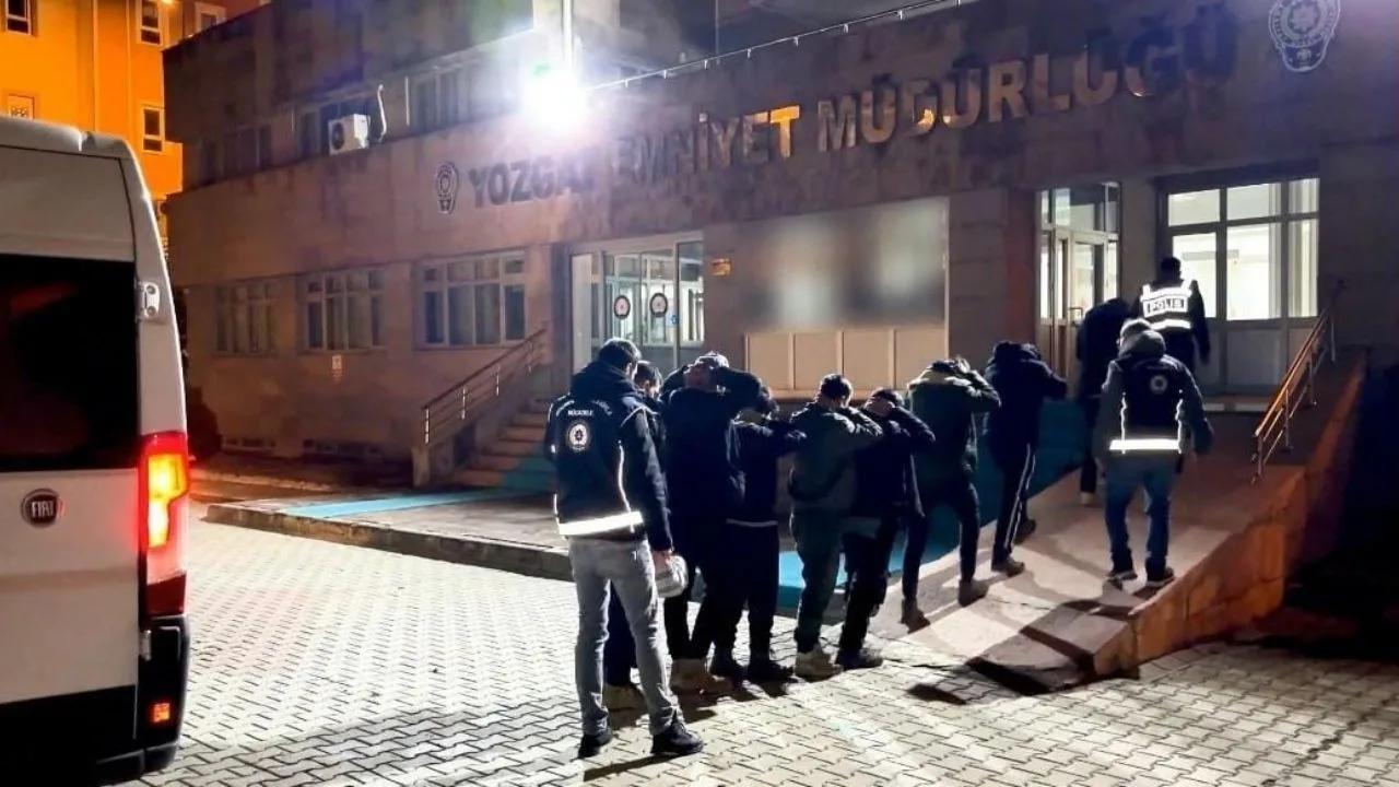 Yozgat’ta düzenlenen büyük bir operasyonda, insan ticaretine yönelik yapılan baskında