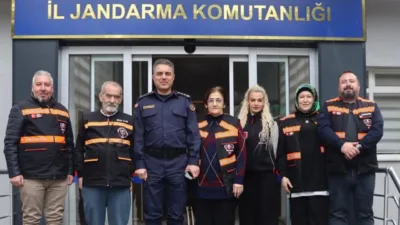 Sorgun Motosiklet Derneği yönetimi, Yozgat Jandarma Komutanı Albay Cezmi Yalınkılıç’ı