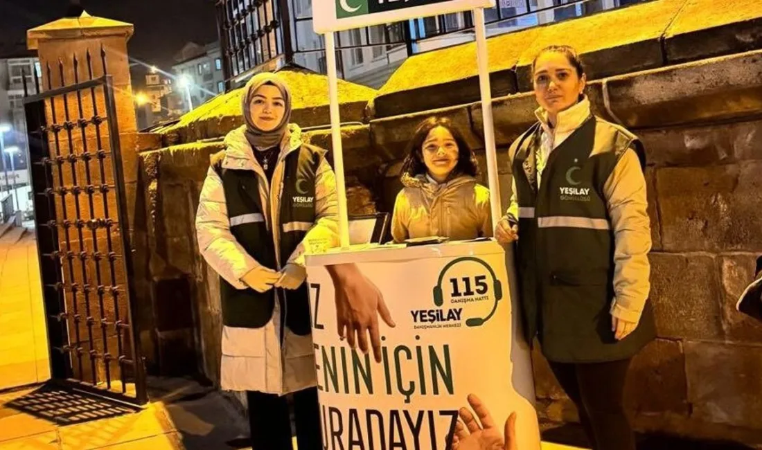 Yozgat'ta Yeşilay Haftası kapsamında bilgilendirme çalışmaları devam ediyor.