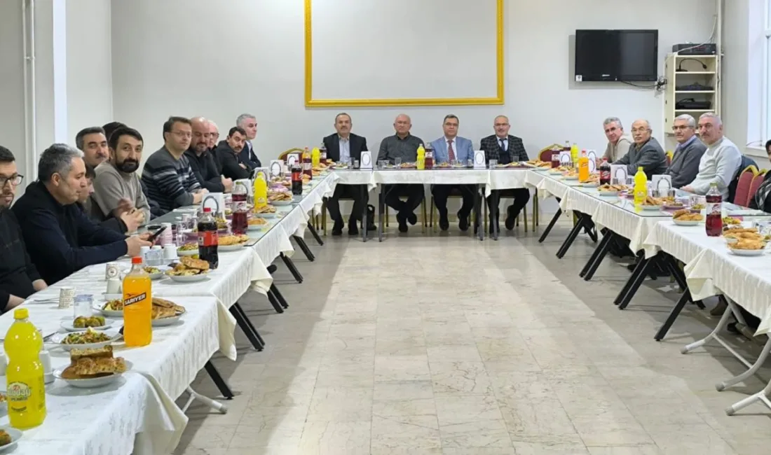 Sorgun İlçe Milli Eğitim Müdürlüğü tarafından düzenlenen iftar programında İl