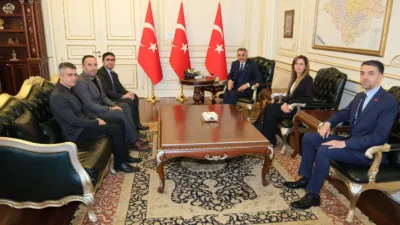 Türk Eğitim-Sen Yozgat Şubesi yönetimi, Vali Mehmet Ali Özkan ile