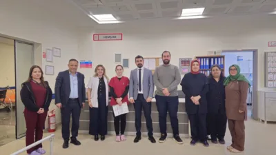 Yerköy Şehit Korgeneral Osman Erbaş Devlet Hastanesi'nde görevli diyaliz hemşiresi