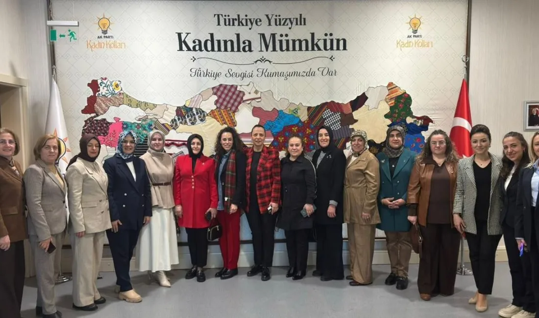 AK Parti Genel Merkezinde gerçekleştirilen toplantıya, Yozgat İl Kadın Kolları
