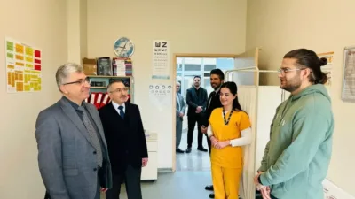 Yozgat İl Sağlık Müdürü Dr. Mehmet Akif Karaarslan, Kadışehri'ndeki sağlık