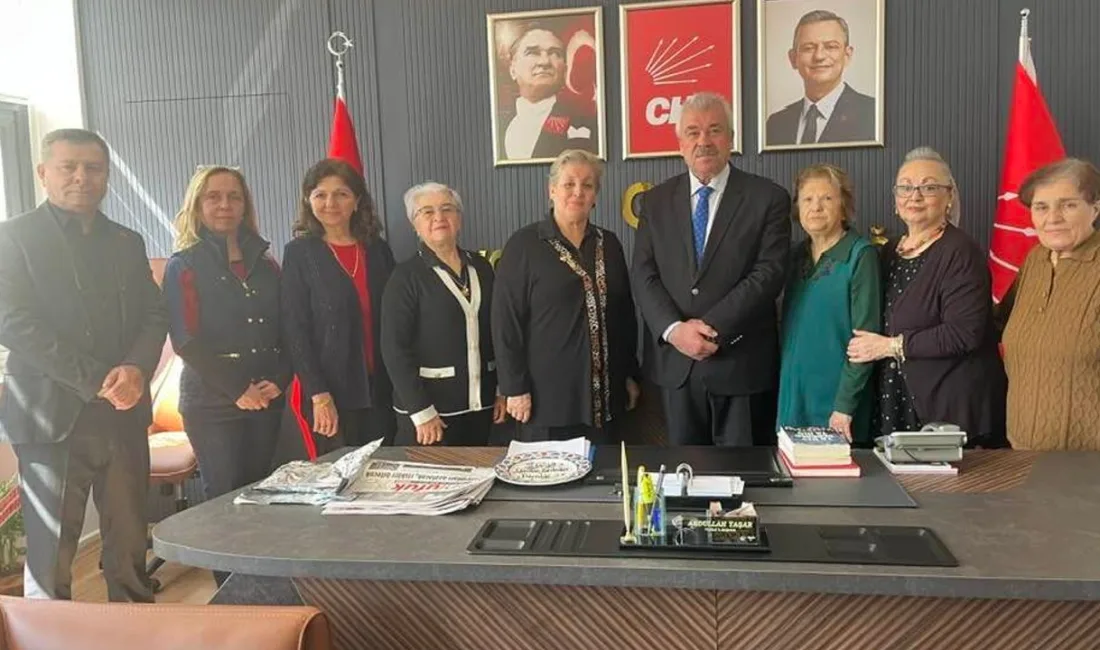 Yozgat Yardımseverler Derneği, CHP Yozgat İl Başkanlığı'na hayırlı olsun ziyaretinde