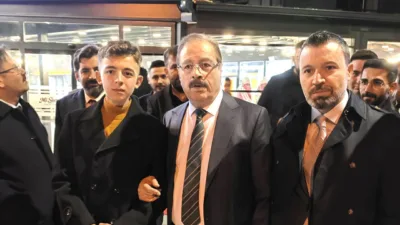 Yozgatlı girişimci Emre Ceylan, geliştirdiği yapay zeka projesi için milletvekillerinden