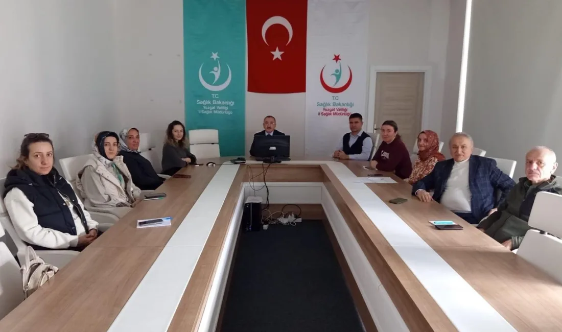 Yozgat'ta Evde Sağlık Hizmetleri Yürütme Komisyonu, sağlık hizmetlerinin etkinliğini değerlendirmek