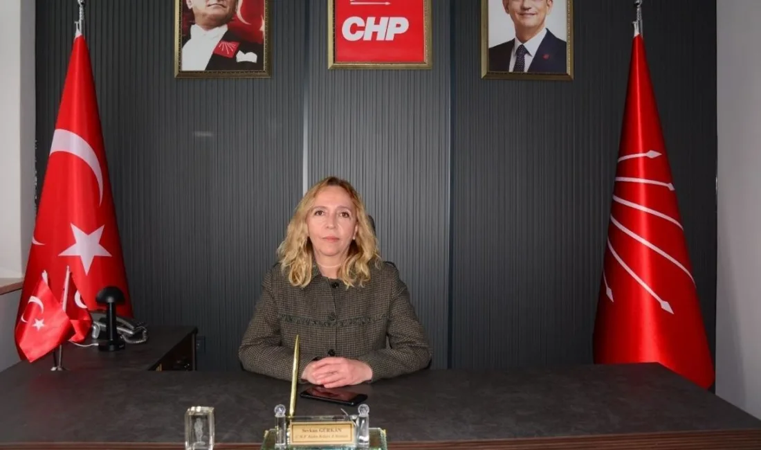 Cumhuriyet Halk Partisi Yozgat İl Kadın Kolları Başkanı Sevkan Gürkan,