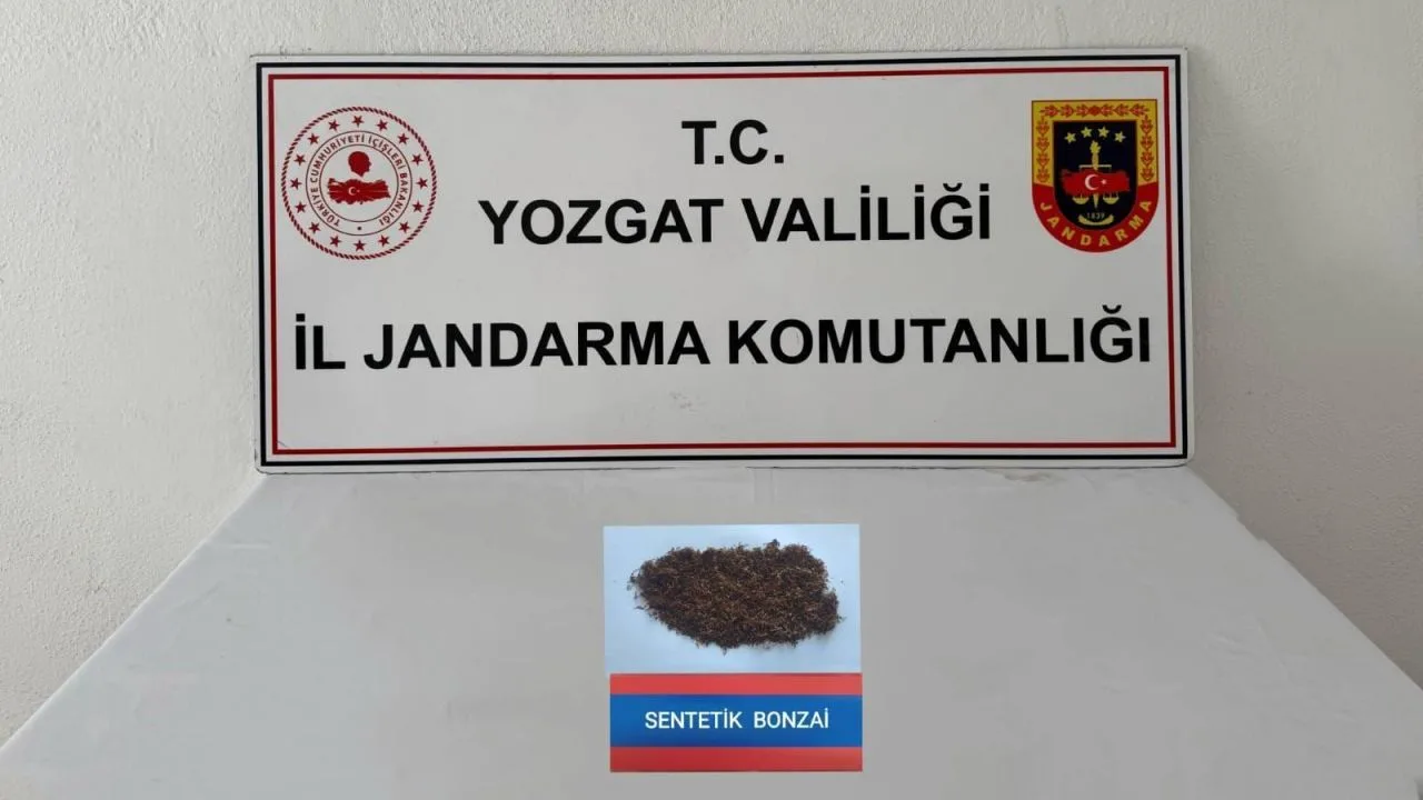 Yozgat İl Jandarma Komutanlığı koordinesinde düzenlenen operasyonlarda uyuşturucu madde ve
