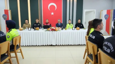 Yozgat'ta, Polisevinde gerçekleştirilen iftar programına il protokolü katıldı.