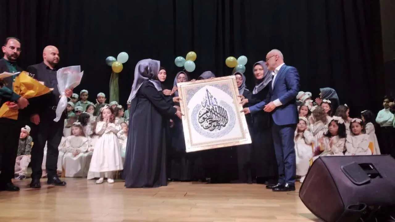 Yozgat İl Müftülüğü tarafından düzenlenen Ramazan ayı etkinliğinde, çocuklar için