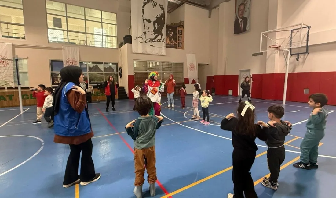 Yozgat Gençlik Merkezi, Kazım-Nuran Dokuyucu Anaokulu öğrencilerine yönelik eğitici ve
