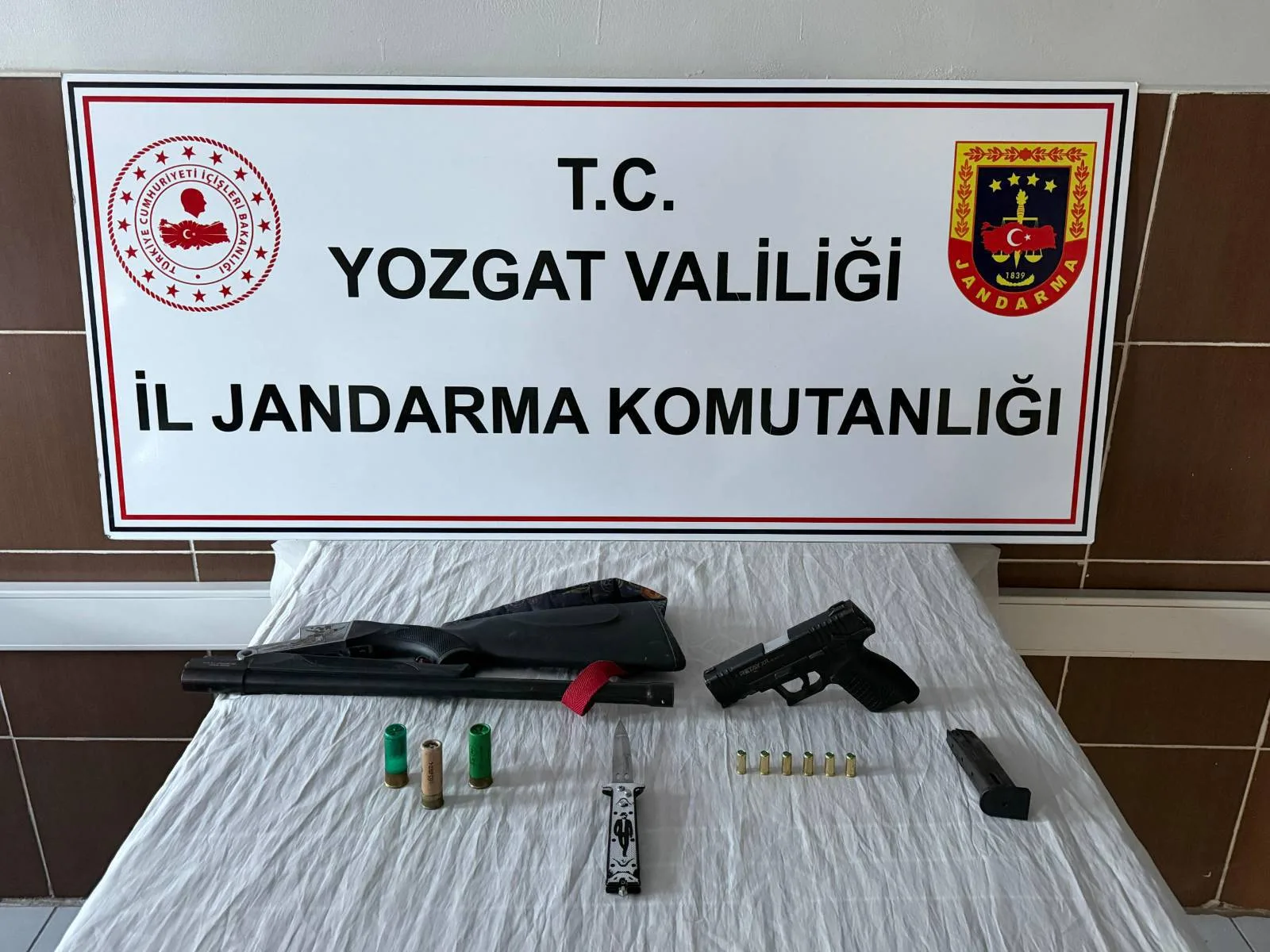 Yozgat İl Jandarma Komutanlığı, Sarıkaya ilçesinde çıkan silahlı kavgada bir