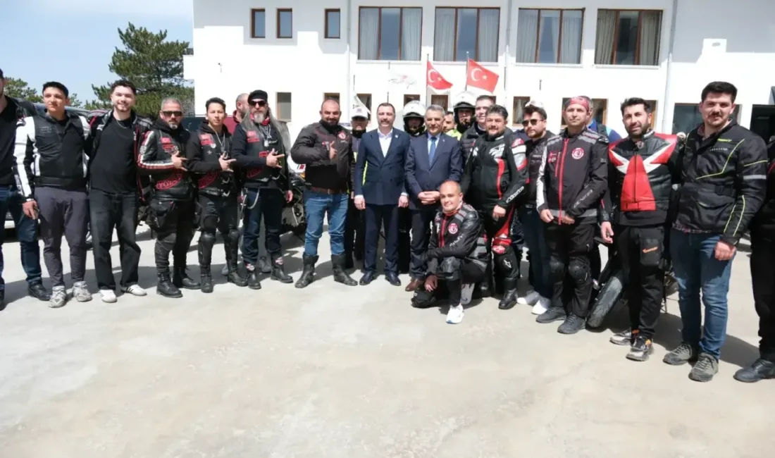 Yozgat’ta Turizm Haftası etkinlikleri kapsamında düzenlenen motor ve ATV turu,