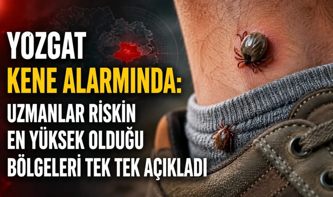 Yaz aylarının başlamasıyla birlikte Yozgat’ta kene kaynaklı hastalık riskine karşı