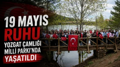 Yozgat Çamlığı Milli Parkı'nda düzenlenen 19 Mayıs Atatürk'ü Anma, Gençlik