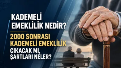 Kademeli emeklilik düzenlemesi milyonlarca çalışanın gündemindeki yerini korurken, özellikle 1999