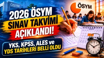 2026 ÖSYM sınav takvimiyle birlikte milyonlarca adayın merak ettiği YKS,