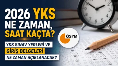 Yükseköğretim Kurumları Sınavı (YKS) 2026'nın tarihleri ve giriş belgelerinin açıklanma