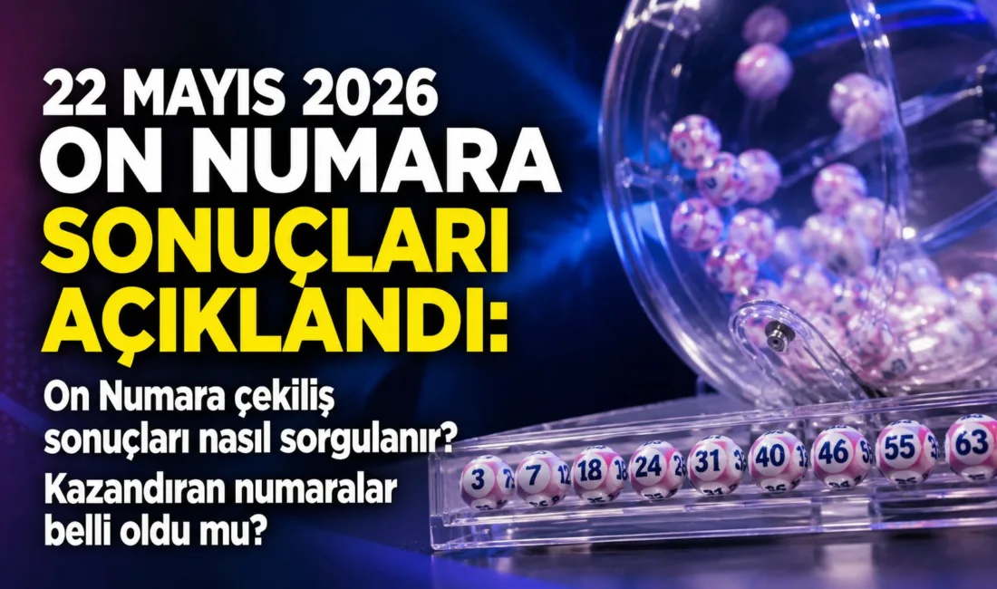 Sisal Şans tarafından düzenlenen Milli Piyango On Numara çekilişi sonuçları