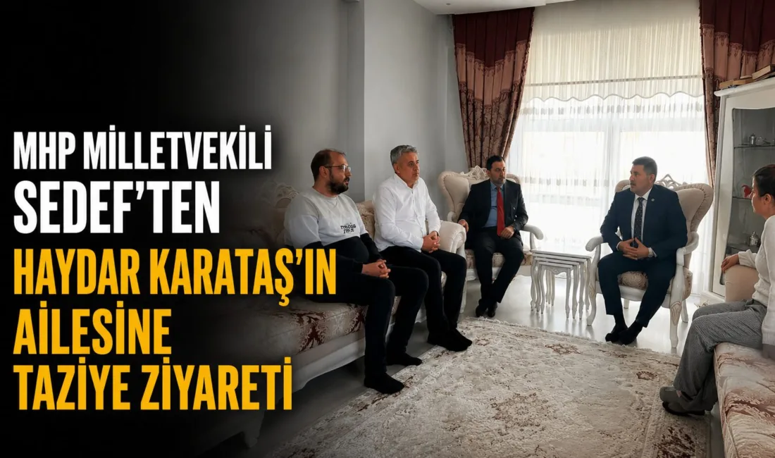 MHP Yozgat Milletvekili İbrahim Ethem Sedef ve İl Başkanı Tekin