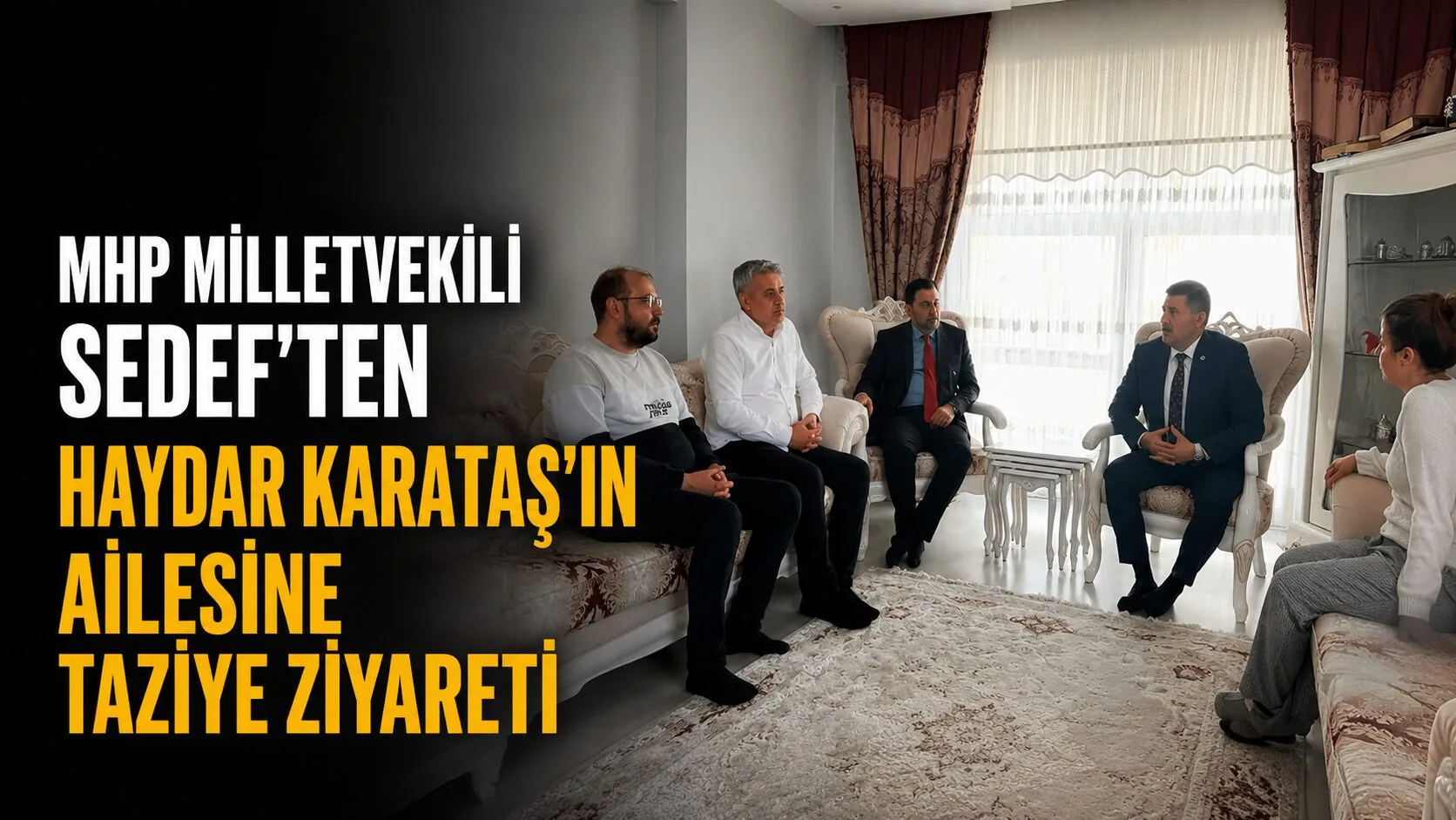 MHP Yozgat Milletvekili İbrahim Ethem Sedef ve İl Başkanı Tekin