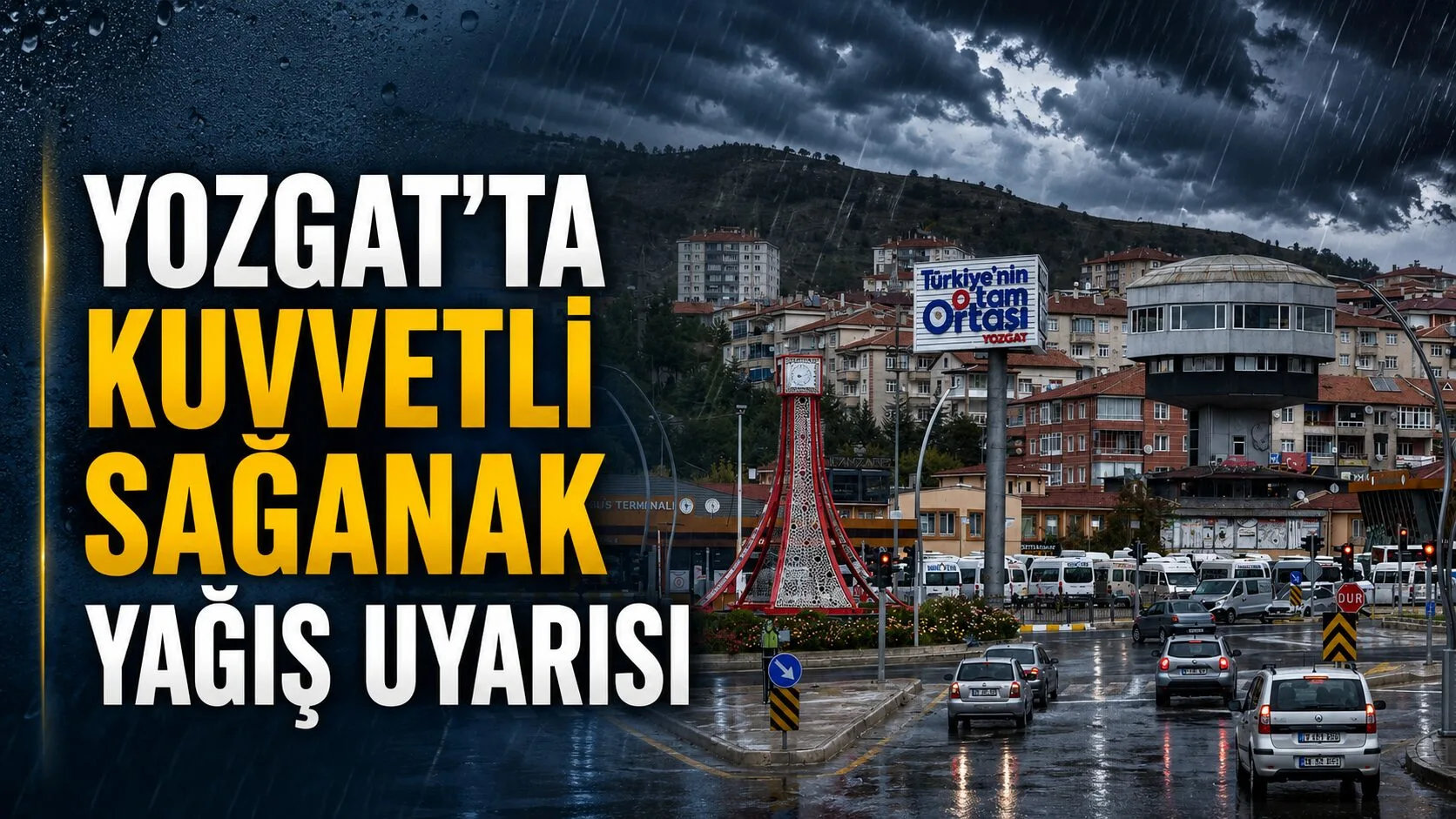 Meteoroloji, Yozgat ve çevresi için 24 Mayıs Pazar günü kuvvetli