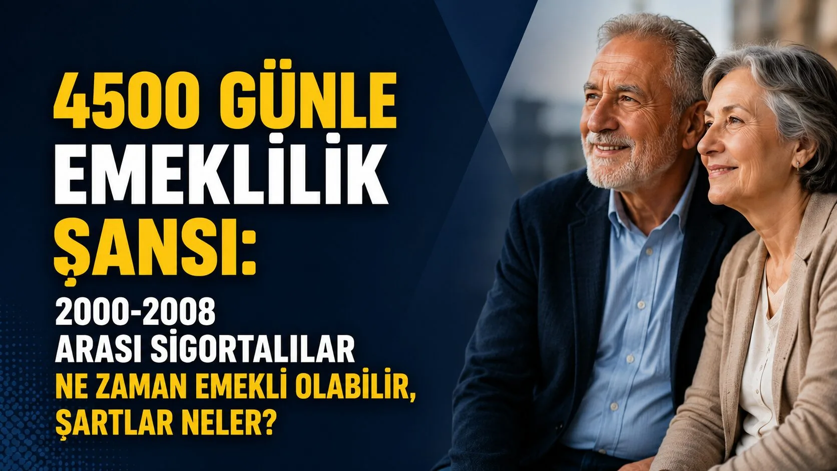 2000-2008 yılları arasında sigortalı olan çalışanlar için emeklilik şartları güncellenerek
