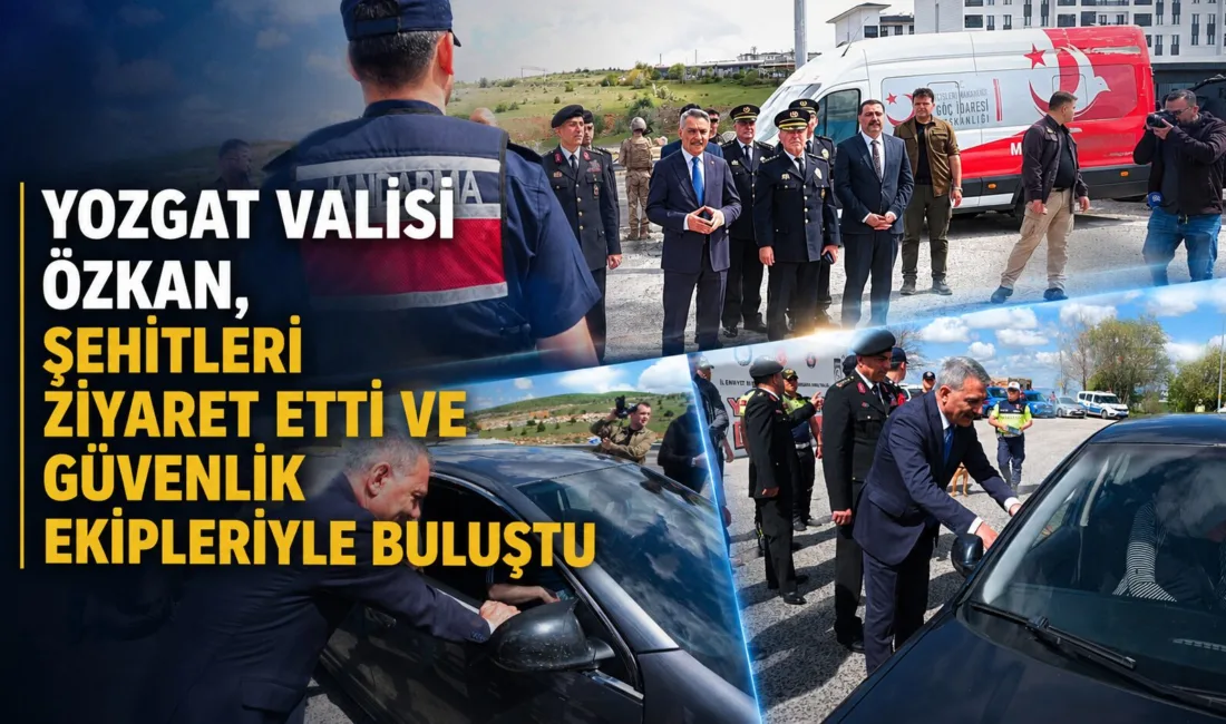 Yozgat Valisi Mehmet Ali Özkan, Kurban Bayramı öncesinde Yozgat Şehitliği'ni