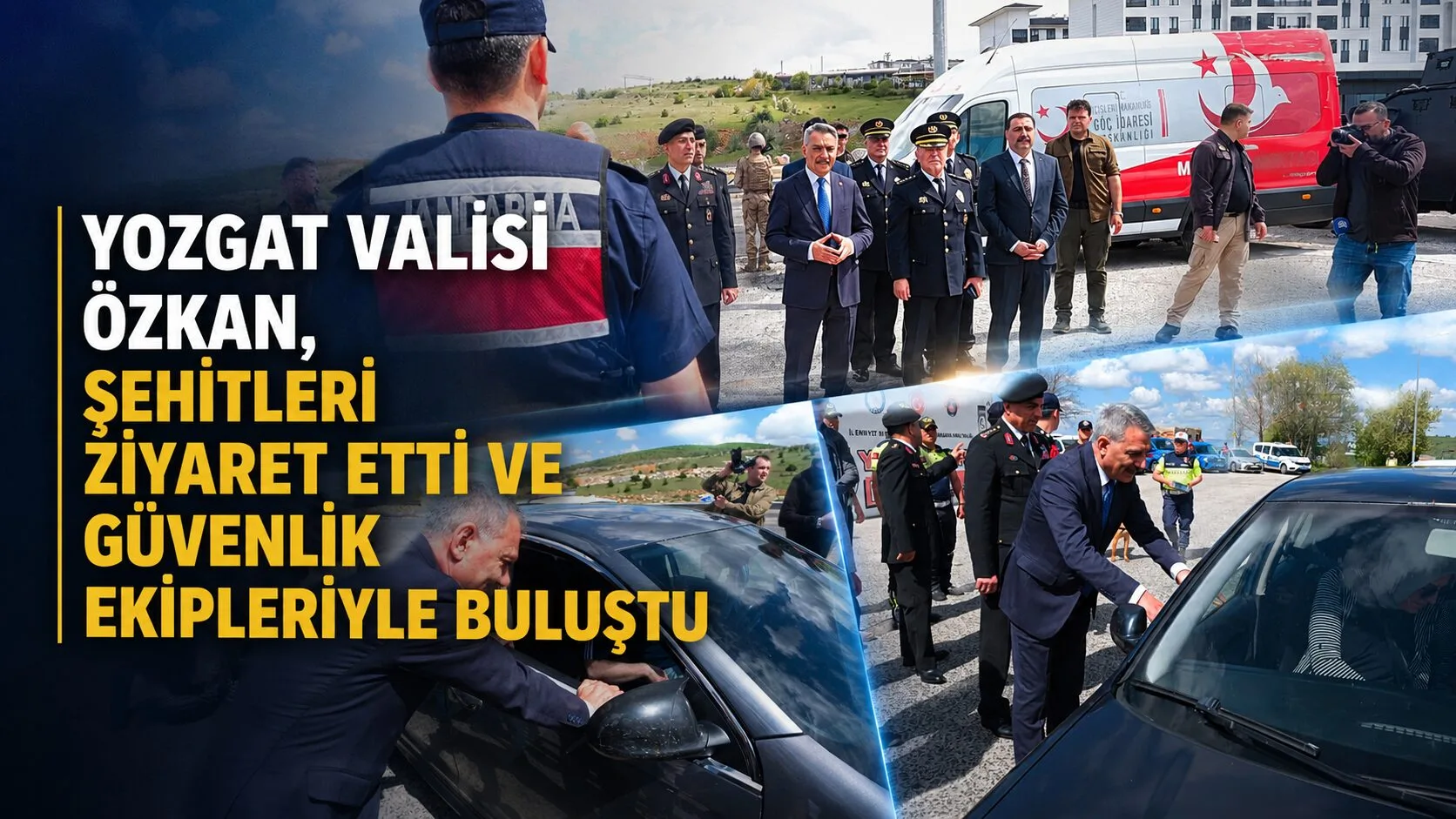 Yozgat Valisi Mehmet Ali Özkan, Kurban Bayramı öncesinde Yozgat Şehitliği'ni