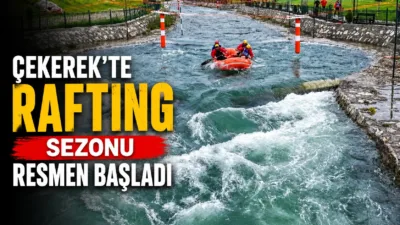 Çekerek Belediyesi, yeni rafting sezonunu açarak doğaseverleri heyecan dolu turlara