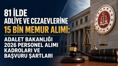 Adalet Bakanlığı bünyesinde 2026 yılı içerisinde 81 ilde adliye ve