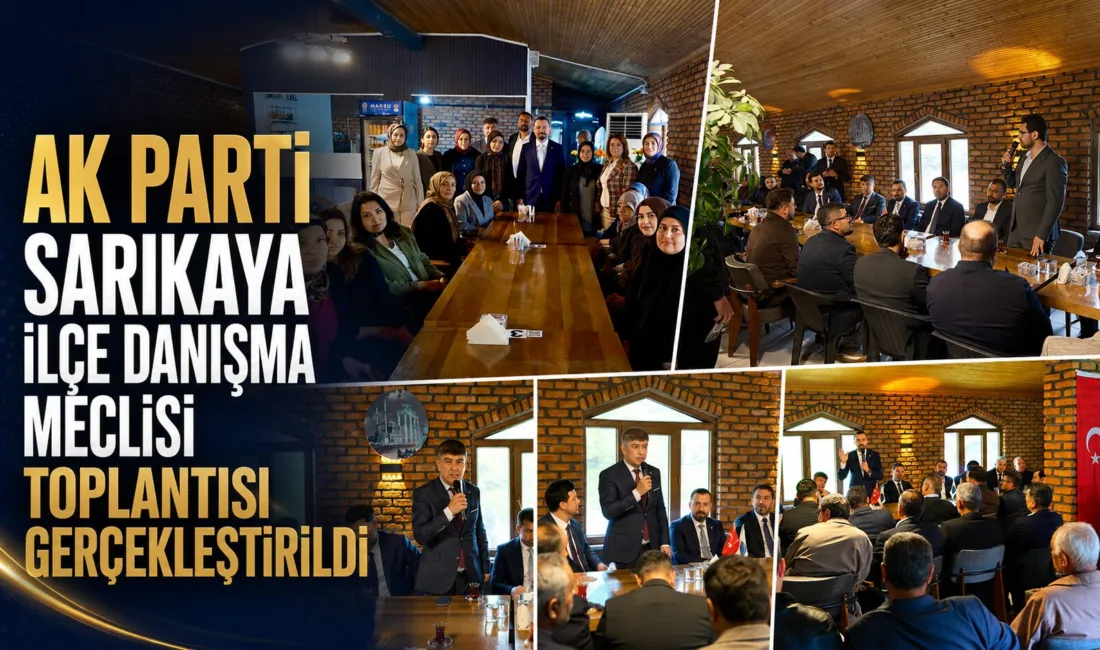 AK Parti Sarıkaya İlçe Danışma Meclisi Toplantısı, Belediye Başkanı Osman