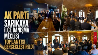 AK Parti Sarıkaya İlçe Danışma Meclisi Toplantısı, Belediye Başkanı Osman