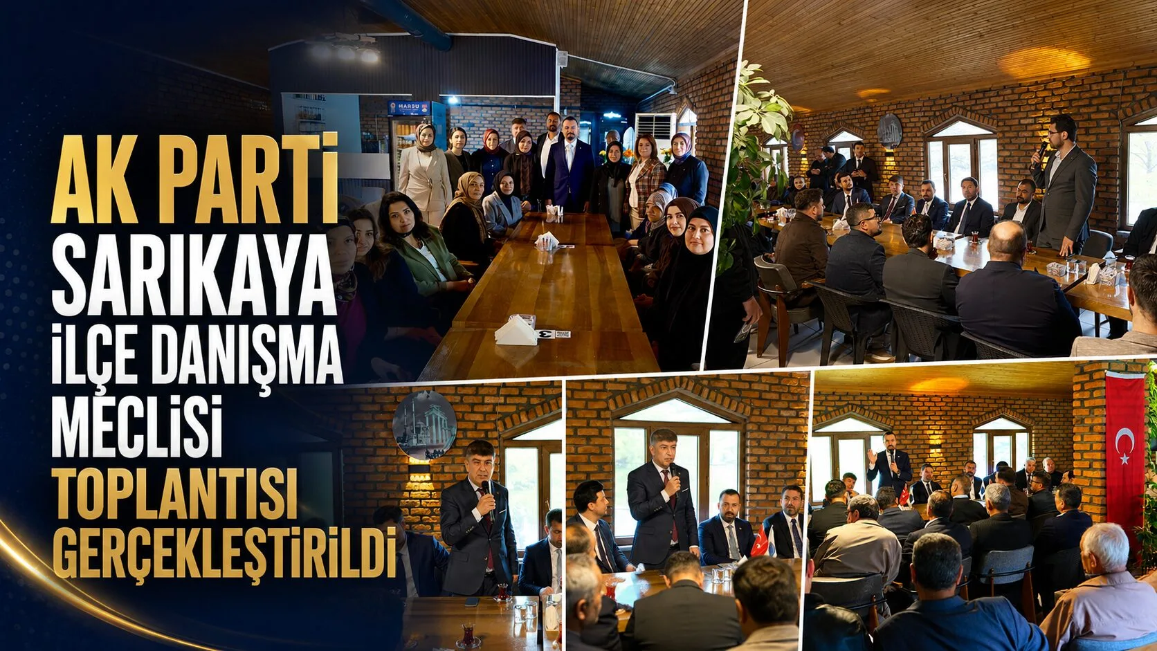 AK Parti Sarıkaya İlçe Danışma Meclisi Toplantısı, Belediye Başkanı Osman