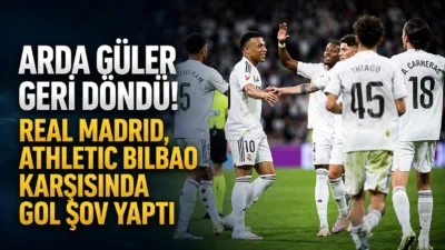 İspanya La Liga’nın son haftasında Real Madrid, Athletic Bilbao’yu 4-2