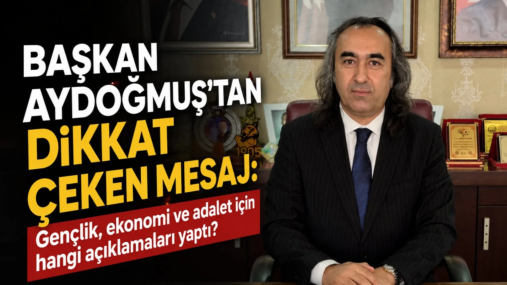 Gelecek Partisi Yozgat İl Başkanı Ömer Aydoğmuş, gençlerin iş bulmakta