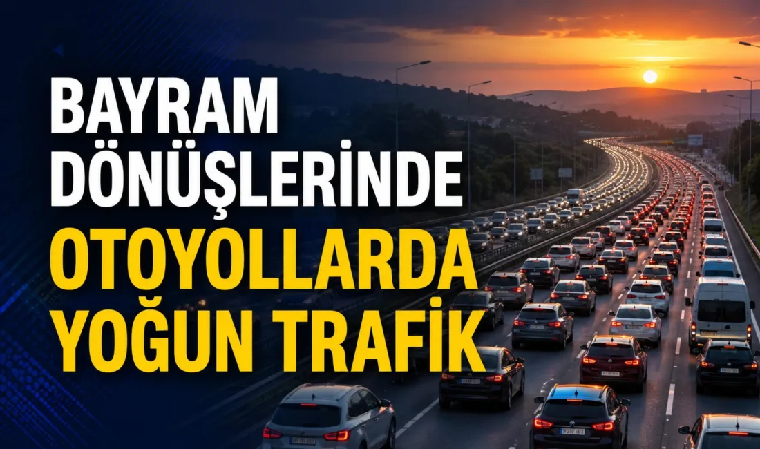 Kurban Bayramı sonrası tatilcilerin dönüşüyle birlikte Anadolu Otoyolu ve D-100