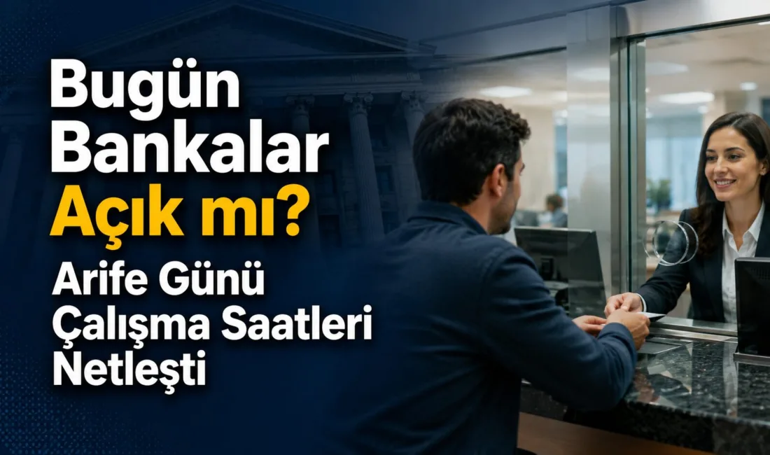 Bankalarda işlem yapacak vatandaşlar “Bugün bankalar açık mı, arife günü