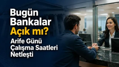 Bankalarda işlem yapacak vatandaşlar “Bugün bankalar açık mı, arife günü