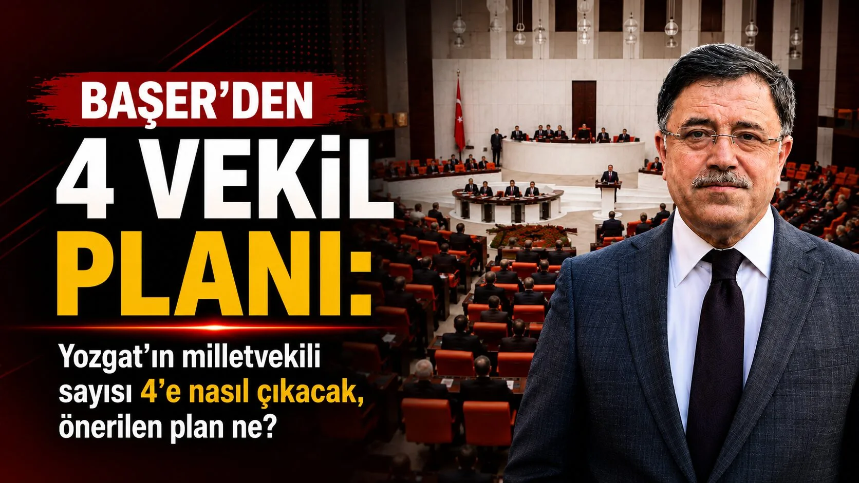 Yozgat'ın milletvekili sayısının 3'e düşmesinin ardından, AK Parti'nin seçim işlerinden